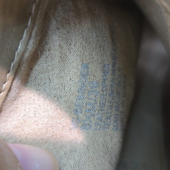 Vince Camuto Women Ankle Leather Zip Back Heels Open Toe boots shoes 8.5M - Picture 15 of 15